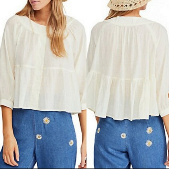 Free people cute top - Picture 1 of 6